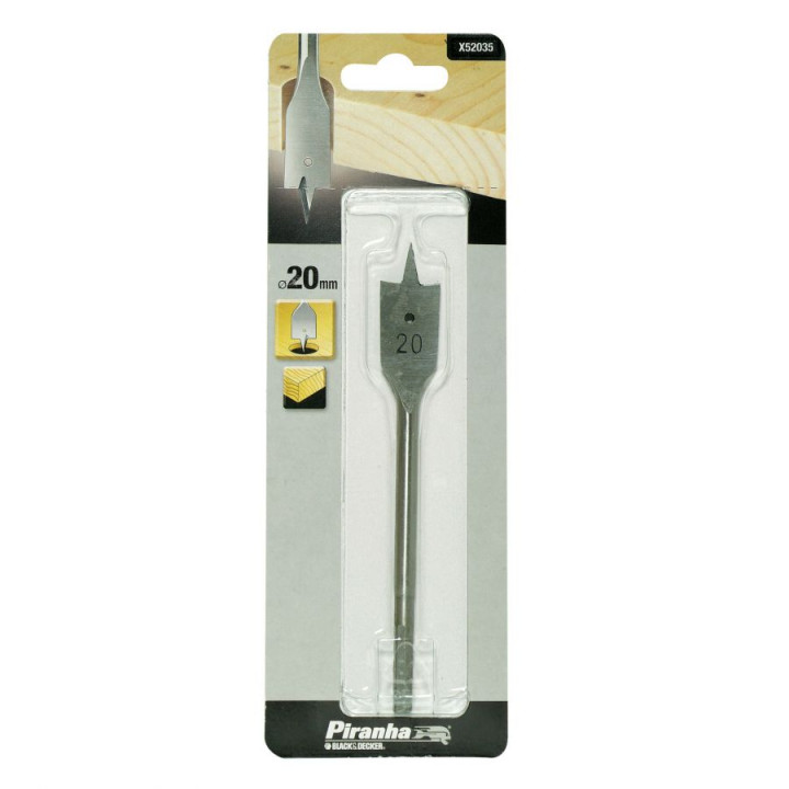 Tip Drill Flathead Wood 20mm