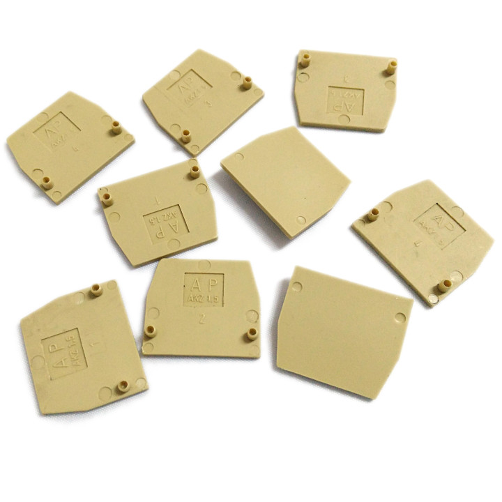 WEIDMULLER AP-AKZ1.5 - 9 x Piastra di Chiusura