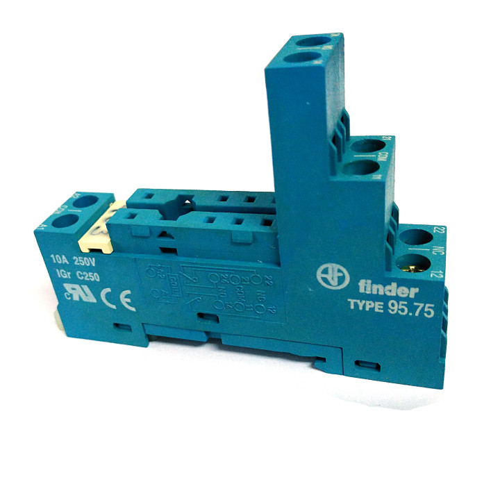 FINDER 95.75 -Zoccolo per Rele 10A 250V