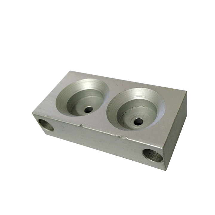 CNC 3D - Supporto in Alluminio per Albero 35x70x18mm