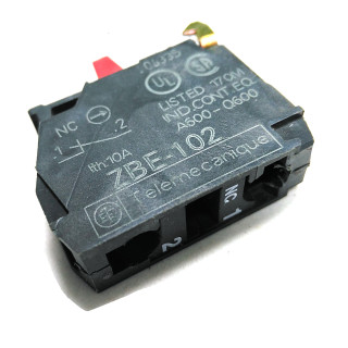 TELEMECANIQUE ZBE-102 - Blocco Contatti Terminale a Vite