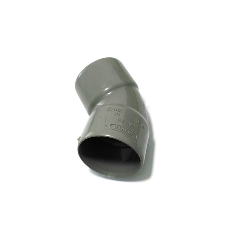 WAVIN 40/45 - Tubo al Ginocchio Idraulico 45°