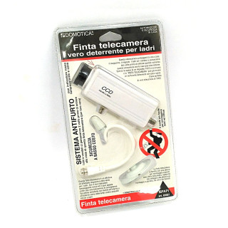 FAPI GLG-CS-CO-LV-56 - Finta Telecamera Per Videosorveglianza Per Interni - Bianca