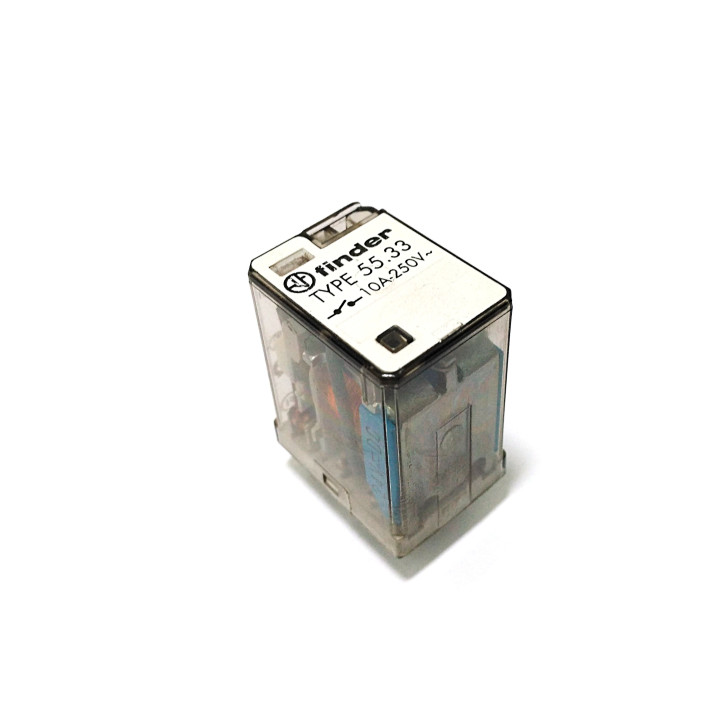FINDER 55.33 - Rele Elettromagnetico 24VDC 10A 250VAC