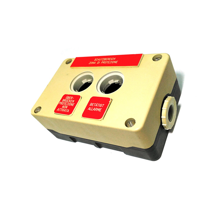 SIEMENS 3SB180-2 - Scatola per Pulsanta da 22mm in Plastica 10A 250VAC - CNC 3D