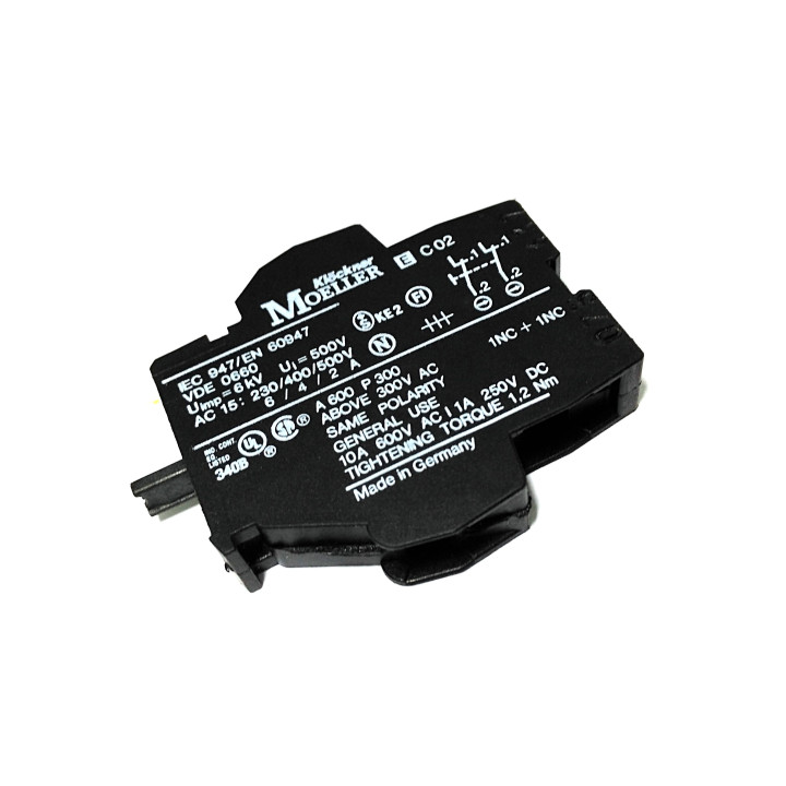 MOELLER EC02 - Blocco Contatto 2NC 10A 250V
