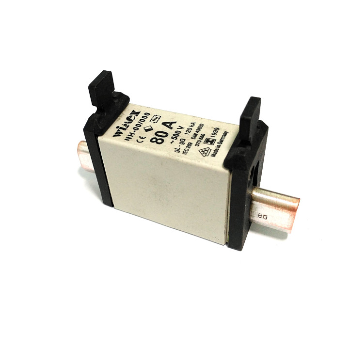 WIMEX NH-00/000 - Fusibile gL-gG 120ka 80A 500V