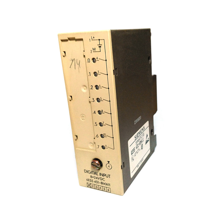SIEMENS 6ES5431-8MA11 - Digital  Modulo Plc 0.5A 24VDC 8POINT