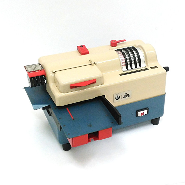 AUDION E/0-6897 - Affrancatrice Manuale del 1985 AUDION 6000