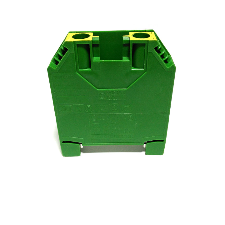 WIELAND WK10SL/35 + AP10SL - 3 x Morsetto Componibile 750-900V 6-16AWG + Piastra Terminale