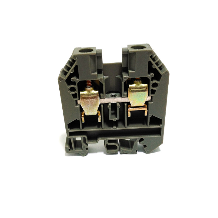 WIELAND WK10/U - 4x Morsettiera Passante 10mmq 600V 70A 16-6AWG Grigio