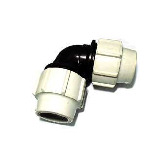 Raccordo a Gomito 90° in Polipropilene Ø 40 mm 40 mm PN 16 Bar