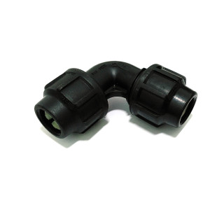 OEM - Raccordo a Gomito 90° in Plastica Ø 20x20mm