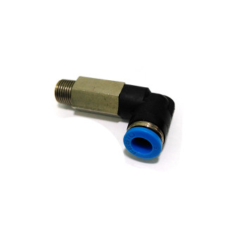 FESTO QSLL-1/2-10 - Raccordo a L Lungo Filettato Maschio 1/2" per Tubo da 10mm 14Bar