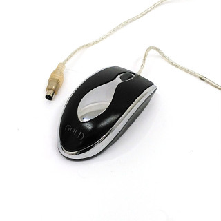 GOLD MM-820 - Mouse a 2 Pulsanti + Rotellina di Scorrimento con Cavo PS/2