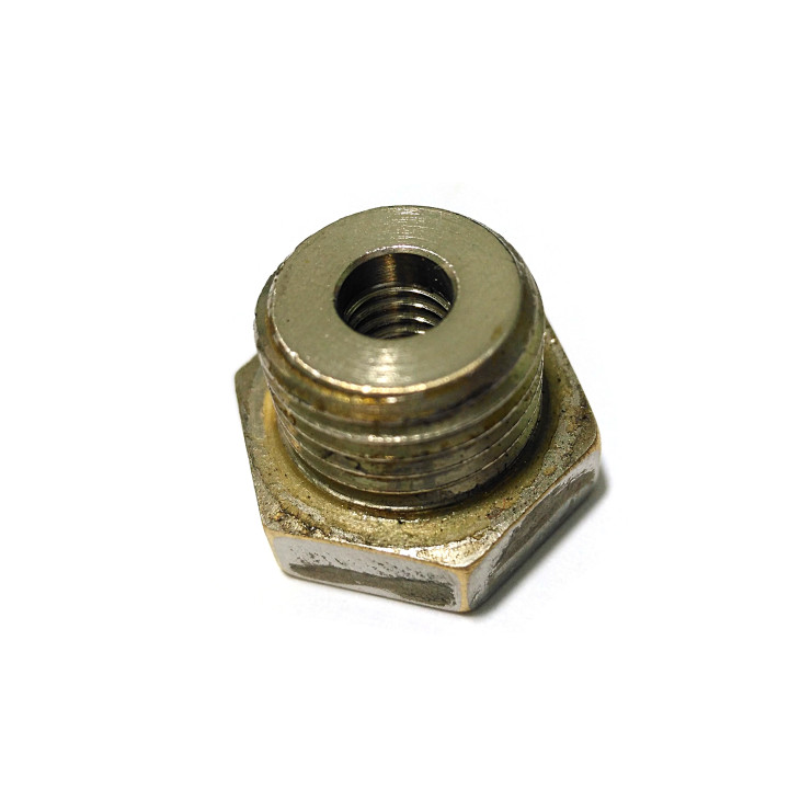 Nipples/Riduzione Ottone 1/4"Mx1/8"F - L 13mm