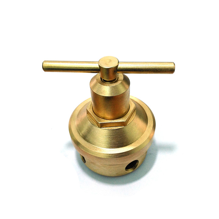 Regolatore di Pressione Ottone 6-Attacco F1/4" 12Bar