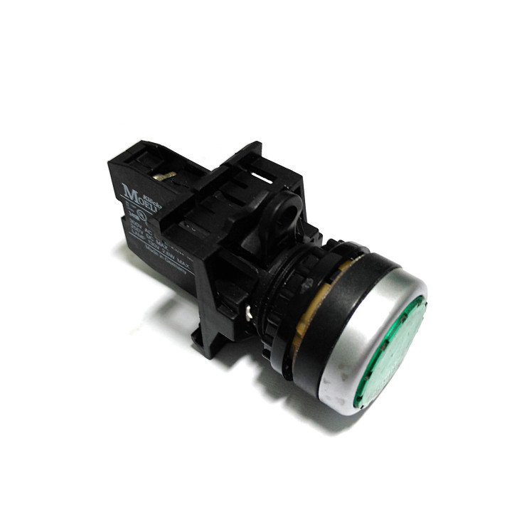 EATON MOELLER EF0 - Blocco Contatto a Pulsante Luminoso Verde 24V 2.6W