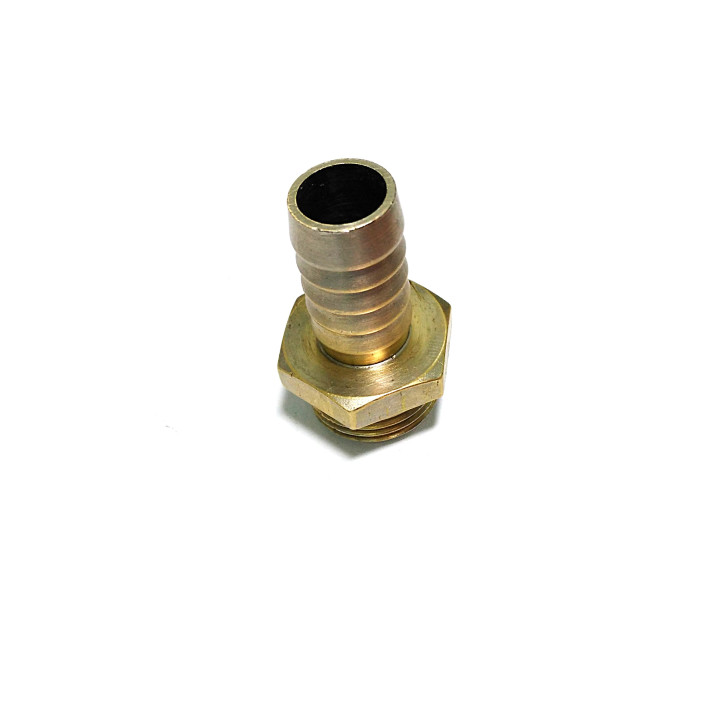 4 x Raccordo Ottone 1/2"M - Portagomma Resca 14mm