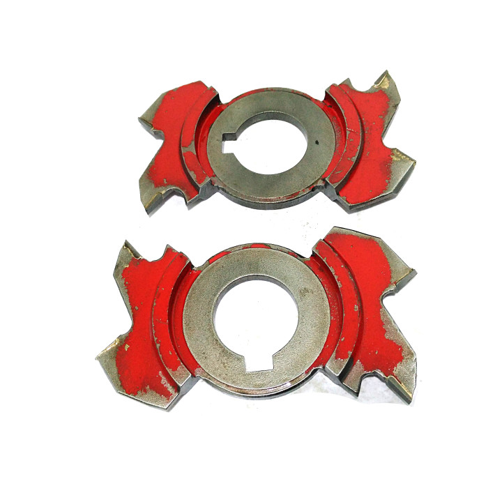 CNC 3D - Lama per Fresatrice Legno - 96x25x9mm - Rosso