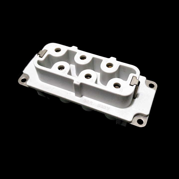 ILME CPM06 - Connettore Rettangolare Maschio 6-Poli 35A 380V