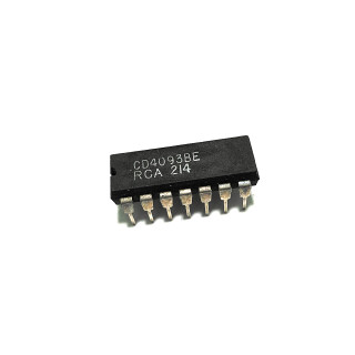 CD4093BE IC Chip NAND Schmitt Trigger 14-PIDP