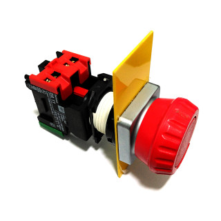 TELEMECANIQUE DA11 - Blocco Contatto 10A 690V 1NA/NC con Pulsante di Emergenza