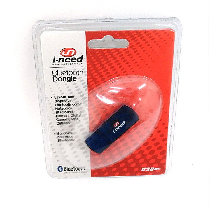 i-need INBTH01BLU - Bluetooth Dongle USB 1.2V