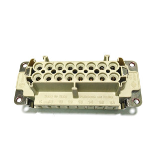 ILME CPM06 - Connettore Rettangolare Maschio 6-Poli 35A 380V