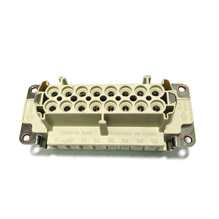 ILME CNE16FP - Connettore Rettangolare Femmina 16-Poli + N 16A 380V