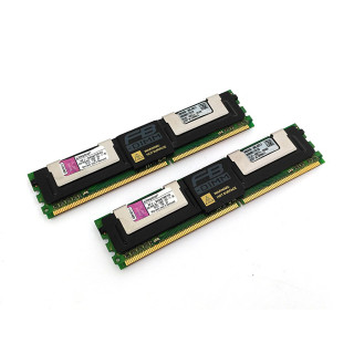 KINGSTON KFJ-BX667K2/4G - Kit da 4Gb (2x2Gb) Meroria Ram DDR2 2RX8 PC2-5300F