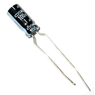 Electrolytic Capacitor THT - 1uF 100V