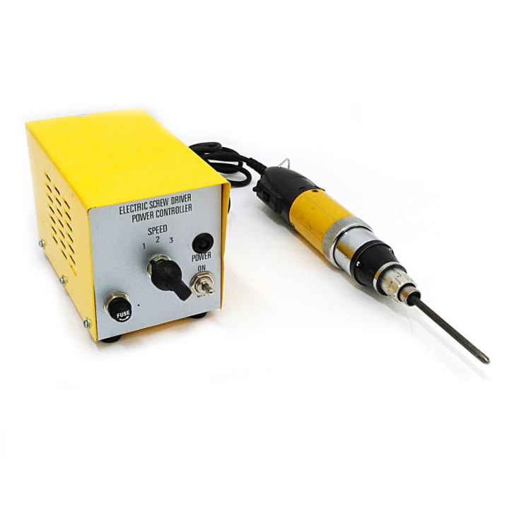 SAN TUS - Cacciavite Elettrico con Regolatore di Potenza HD-EP - 200-240V 50/60Hz 18-28-36V 3dc