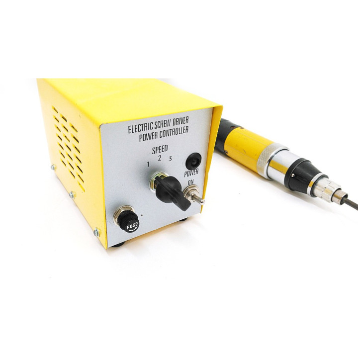 SAN TUS - Cacciavite Elettrico con Regolatore di Potenza HD-EP - 200-240V 50/60Hz 18-28-36V 3dc