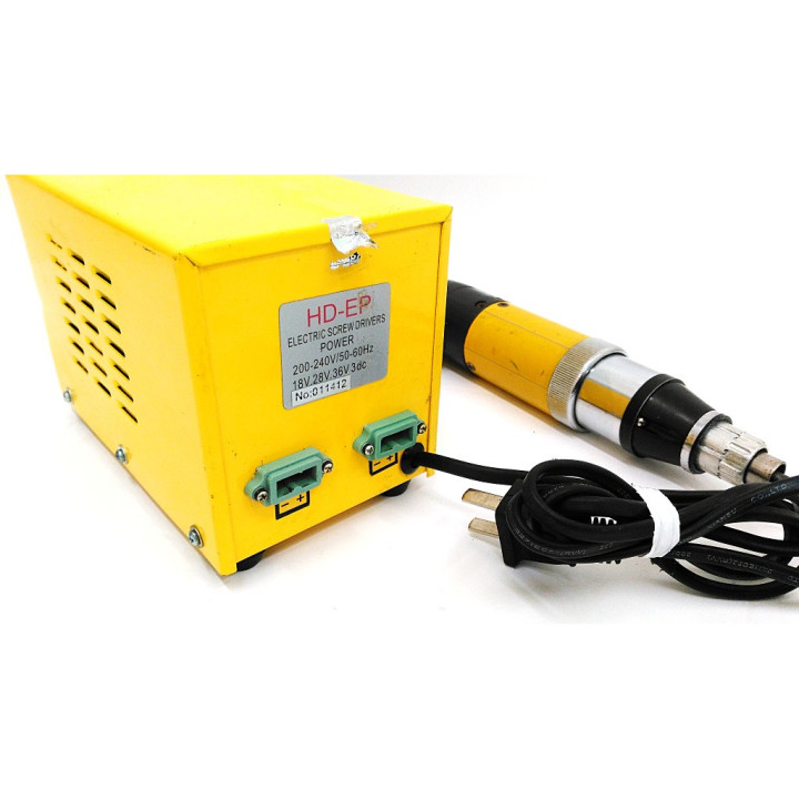 HD-EP - Cacciavite Elettrico con Regolatore di Potenza - 200-240V 50/60Hz 18-28-36V 3dc