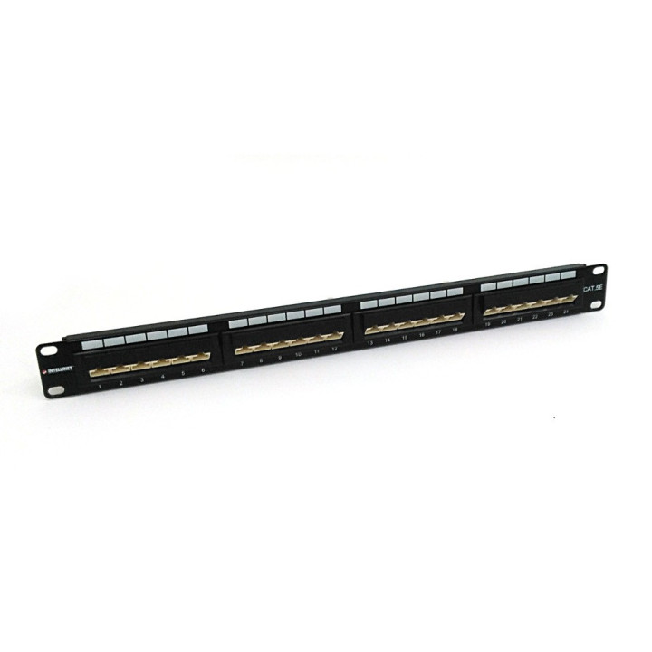 INTELLINET E157358 - Pach Pannel Rack Mount P24A-K11C CAT 5E - 1U