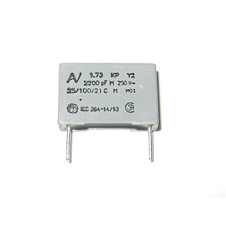 Film Capacitor Class Y2 R73 - 2.2nF 2200pF +/- 20% 250V