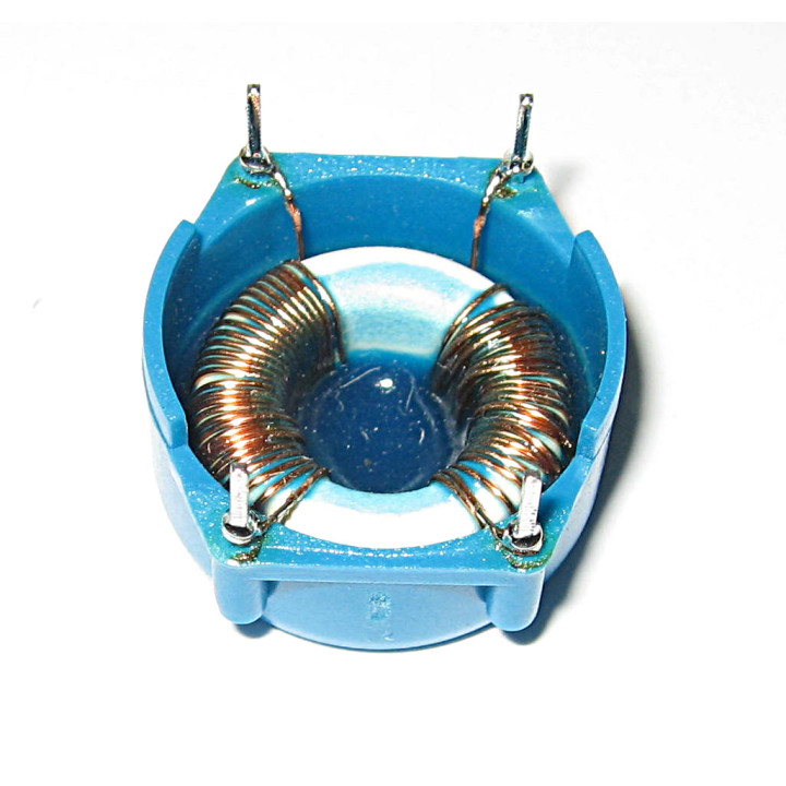 EMI Filter Choke - Radial Inductor 2x2.2mH 2x2A 250V