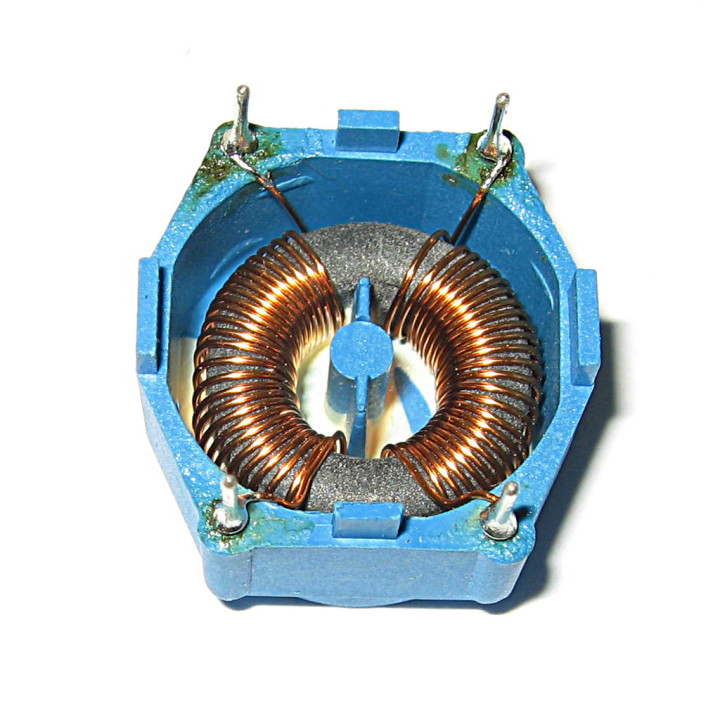 Current-Compensated Noise Suppression Chokes - 2 x 2.2mH 2A 70R 250VAC