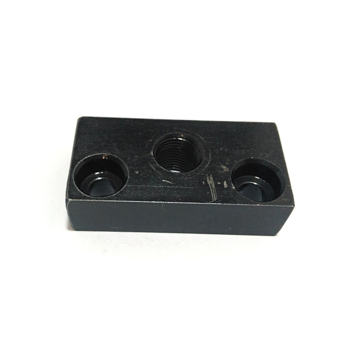 CNC 3D - Blocco di Supporto in Acciaio