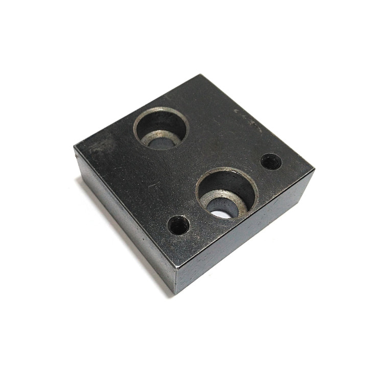 CNC 3D - Blocco di Supporto in Acciaio