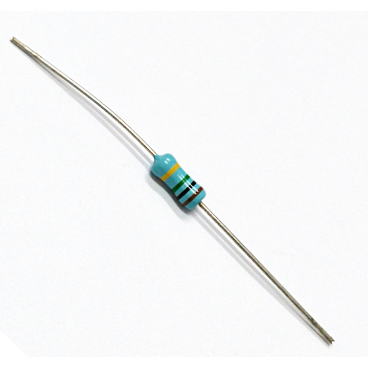 Axial Resistor THT 1M 10% 1/2W IEC65