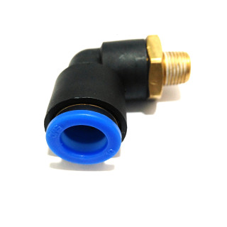 SMC KPL10-03 - Raccordo a L Filettato Maschio 1/4" per Tubo da 10mm