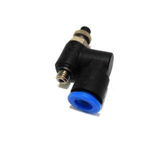 SMC AS1301F - Valvola a Farfalla di Controllo del Flusso per Tubo da 6mm