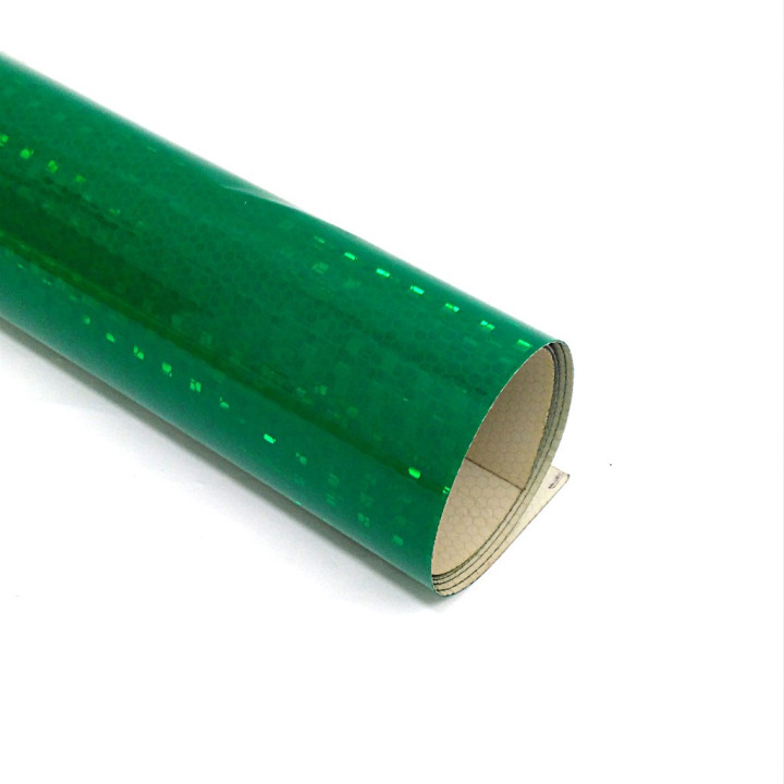 Foglio Rifrangente Adesivo per Segnaletica Stradale VERDE - 120x50cm
