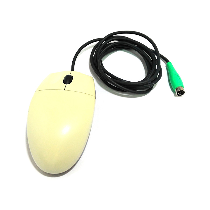 LOGITECH M-SBF90 - Mouse a 2 Pulsanti + Rotellina di Scorrimento con Cavo PS/2