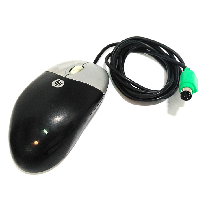 HP MOAFKOA - Mouse a 2 Pulsanti + Rotellina di Scorrimento con Cavo PS/2