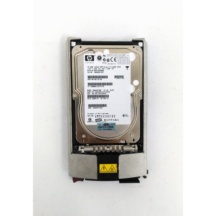 HP 365695-007 - Hard Disk 72.8-GB U320 SCSI 10K