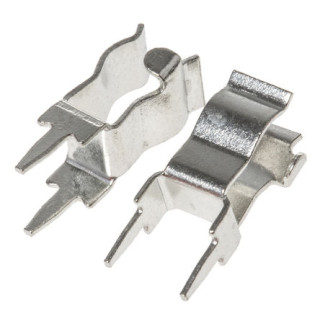 10pcs - Clip Fuse Holder - PCB THT - 5x20mm - 6.3A