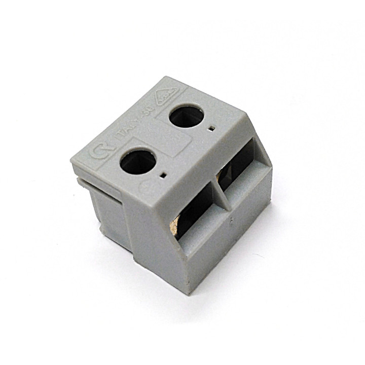 Transformer Terminal Block CR-1A 30A 2 Poles GREY 26mm
